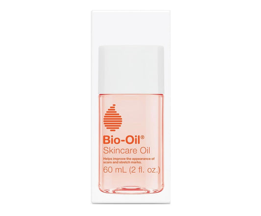 Bio-Oil Skincare Body Oil Serum, Face and Body Moisturizer with Vitamin E & A, for Scars, Stretch Marks, Sensitive Skin, All Skin Types, Dermatologist Recommended, Non-Comedogenic, 2 Oz