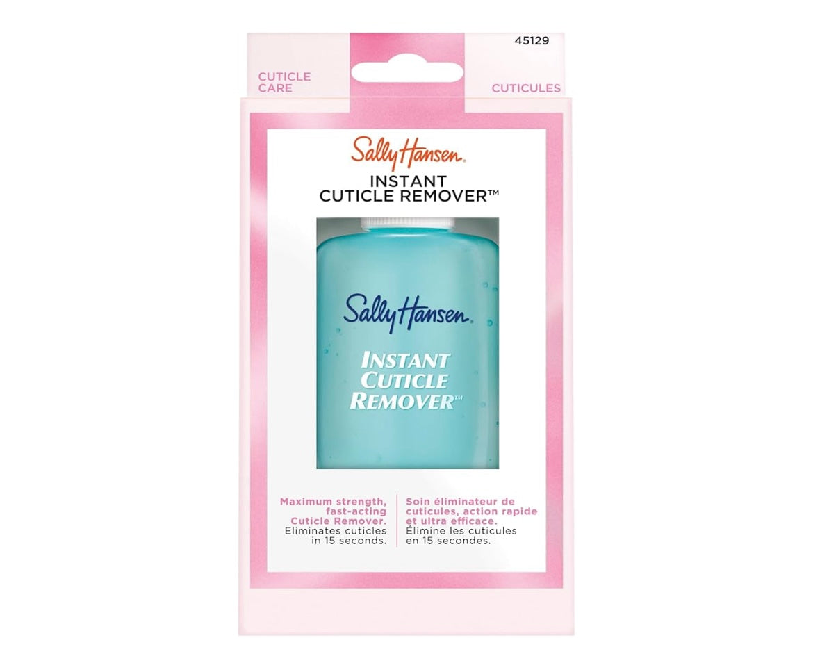 Sally Hansen Instant Cuticle Remover™, Nail Treatment, Fast Drying, Contains Aloe and Chamomile