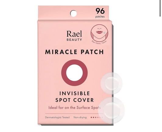 Rael Pimple Patches, Miracle Invisible Spot Cover - Hydrocolloid Acne Patch, Treatment for Breakouts, Absorbs Zits & Blemish, Korean Skin Care, 2 Sizes (96 Count)